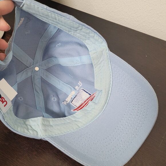 US Open Golf Pebble Beach 2019 Blue Adjustable Strapback Hat Cap USGA Member - Picture 9 of 12